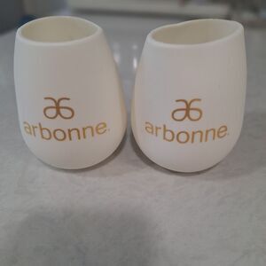 Arbonne Silicone Wine Glasses - Set of 2